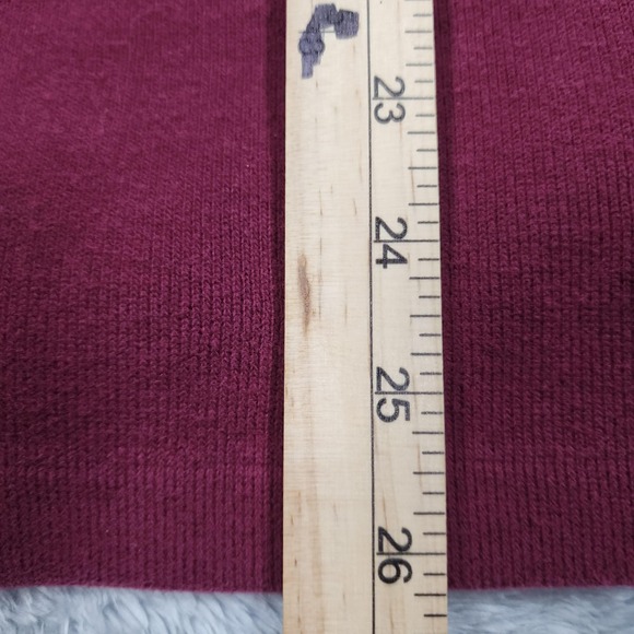 Polo Ralph Lauren Jumper Pullover Mens XL 1/4 Zip Burgundy Sweater‎ Estate Rib - Picture 15 of 15